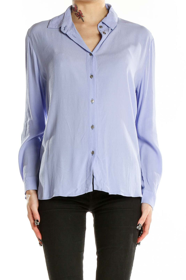 Blue Long Sleeve Shirt