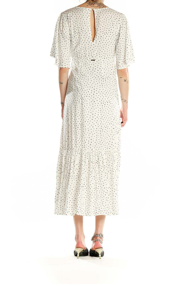 White Polka Dot Dress