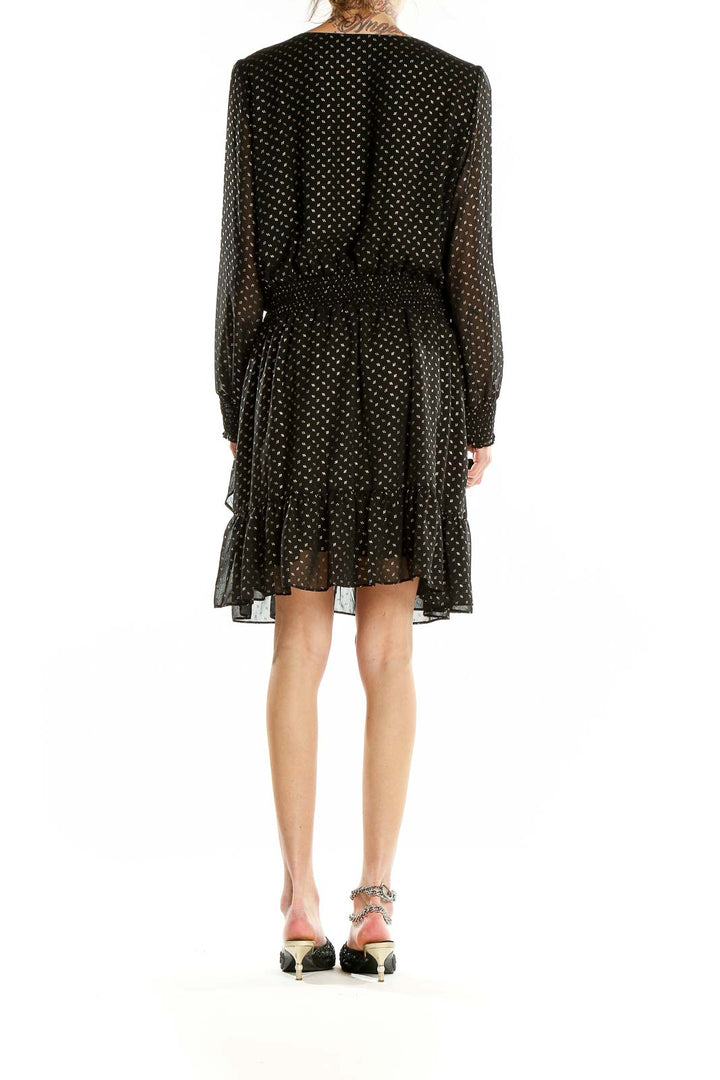 Black Brunch Polka Dots Dress