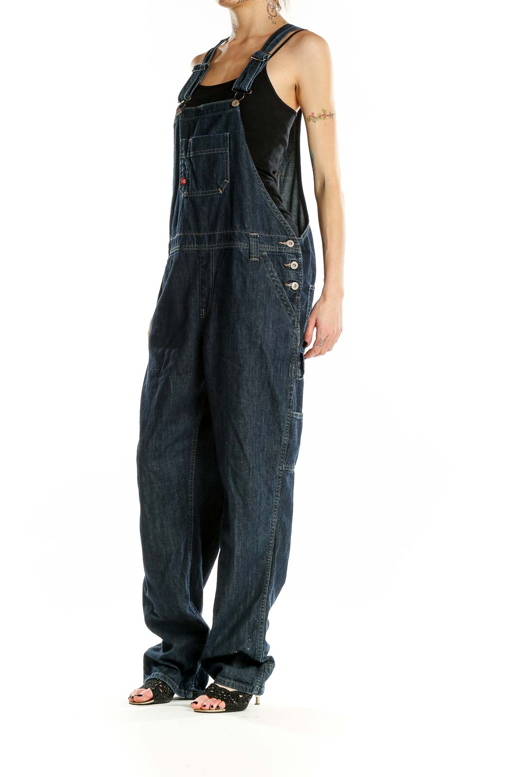 Blue Denim Overalls