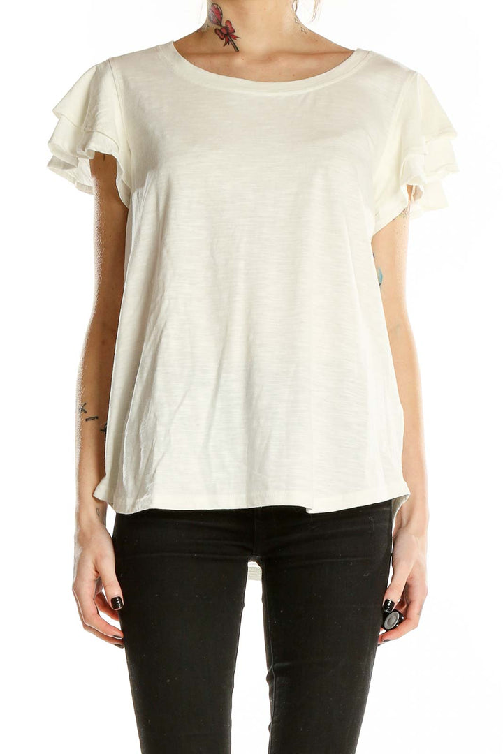 White Short Sleeve T-Shirt