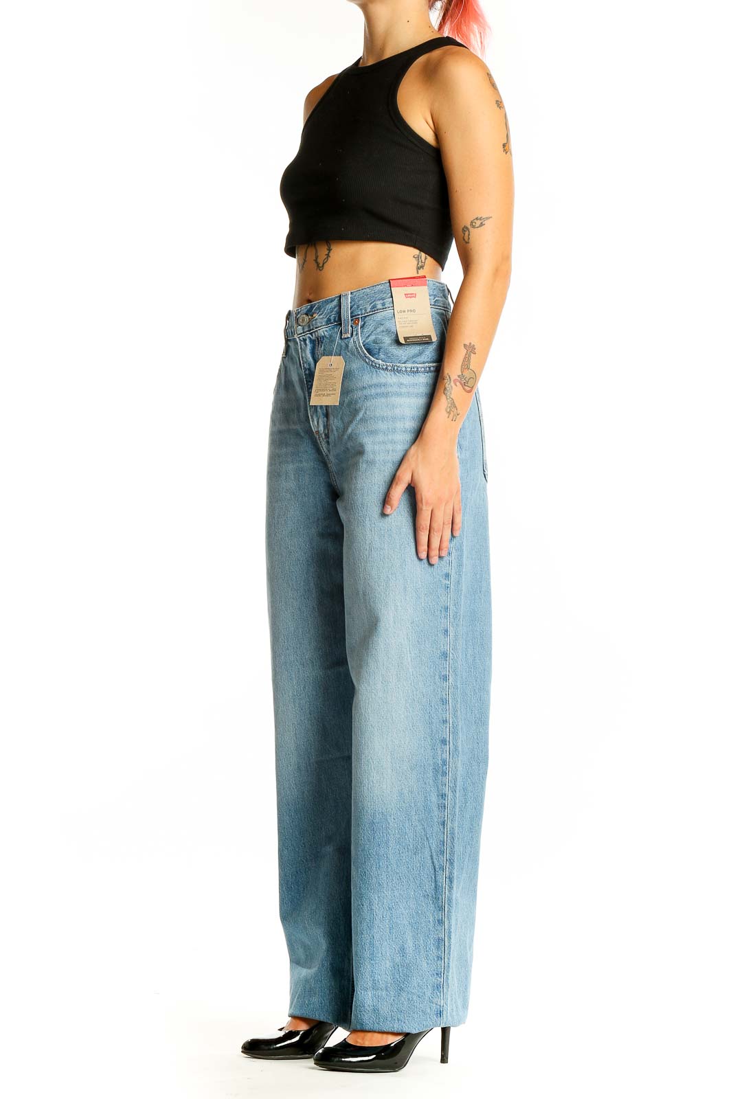 Blue Light Rinse Jeans