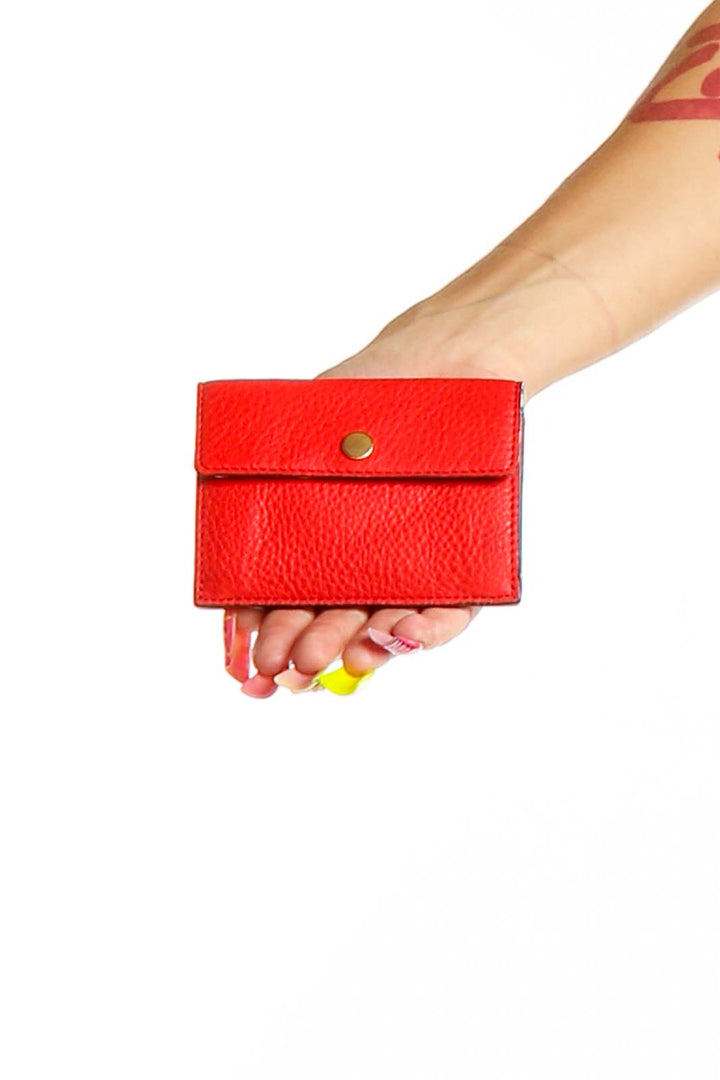 Red Leather Wallet