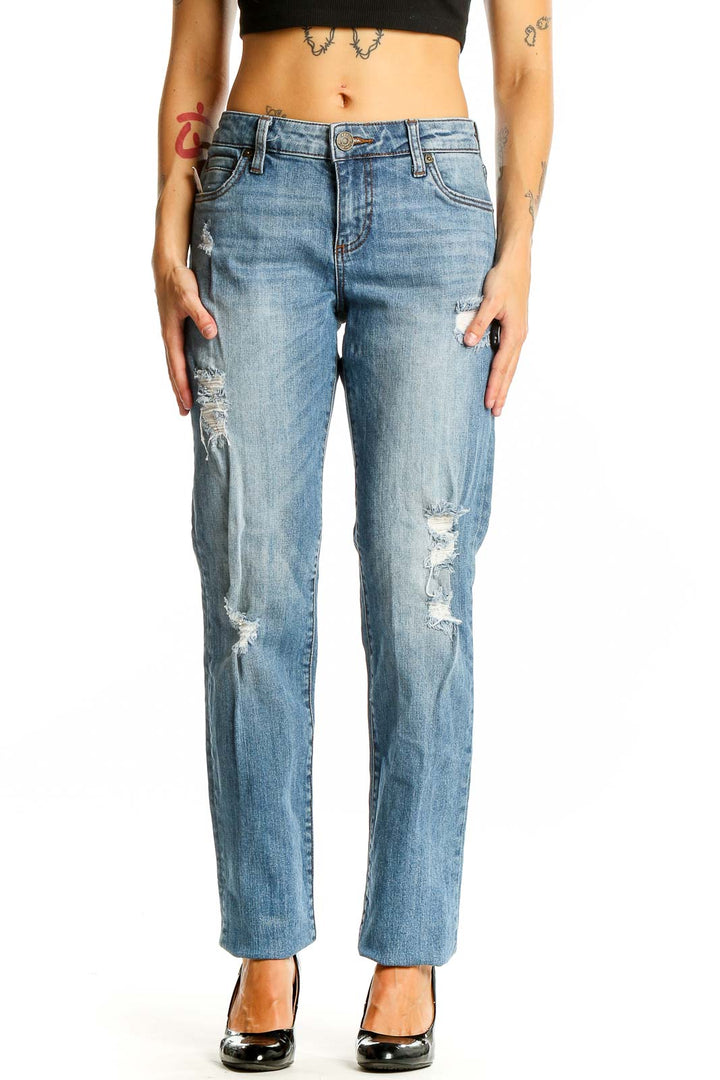 Blue Light Rinse Jeans