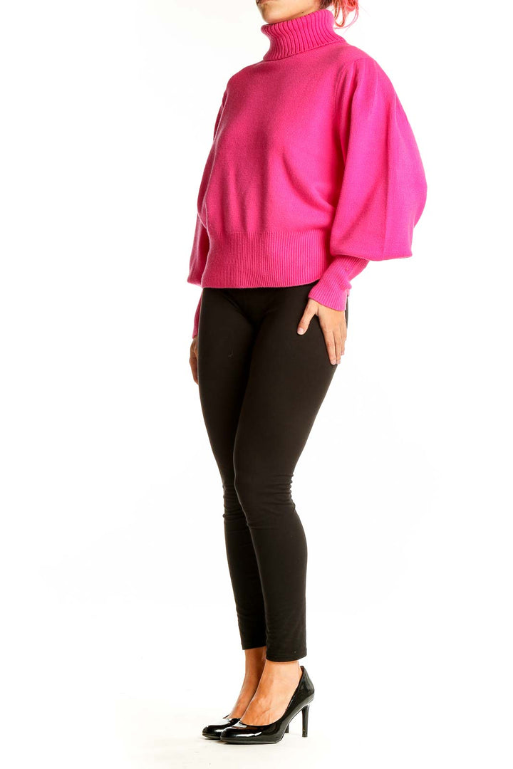 Pink Turtle Neck Sweater