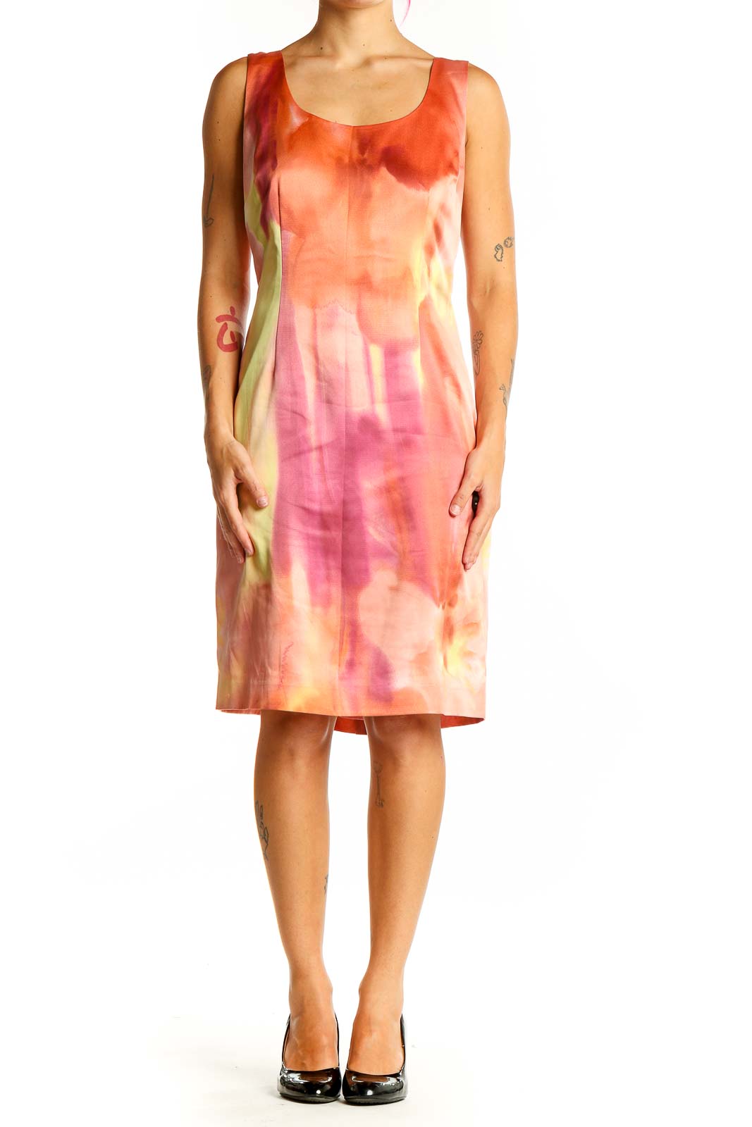 Pink Tie Dye Dress