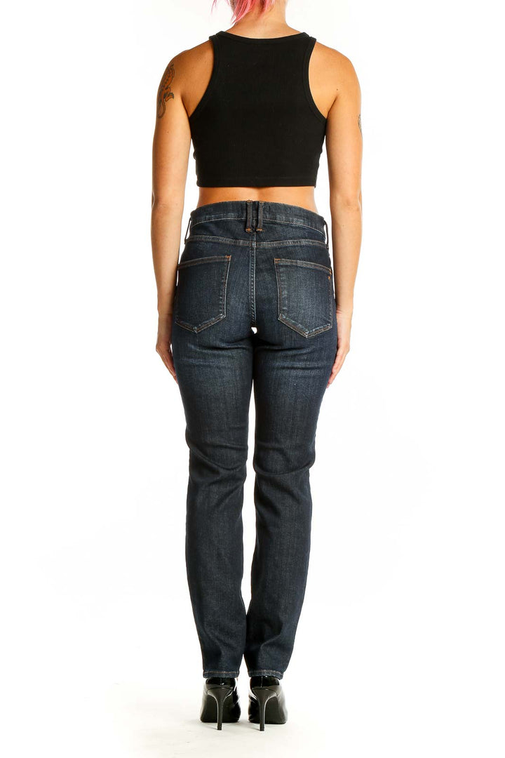 Black Dark Rinse Jeans