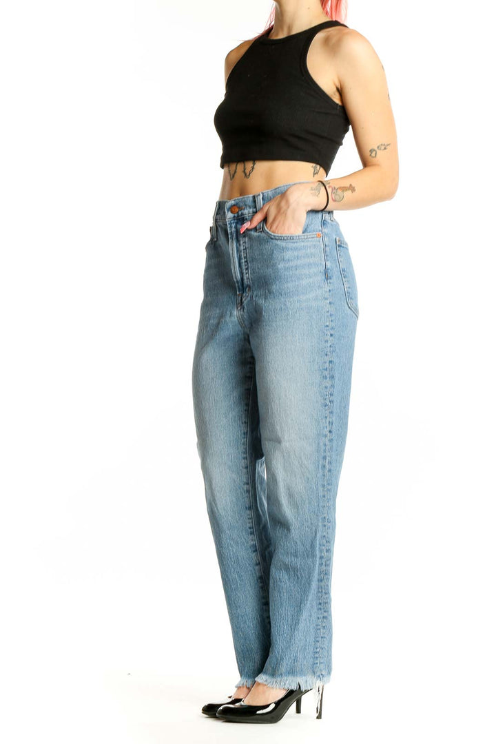 Blue Light Rinse Jeans