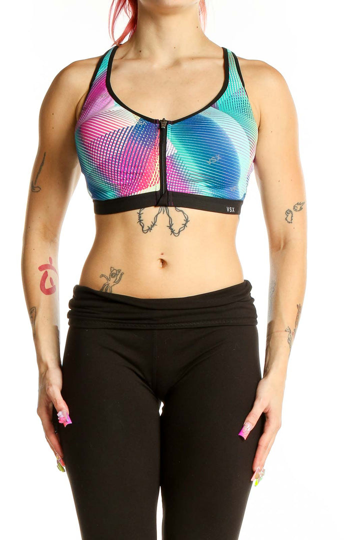 Multi Color Sports Top