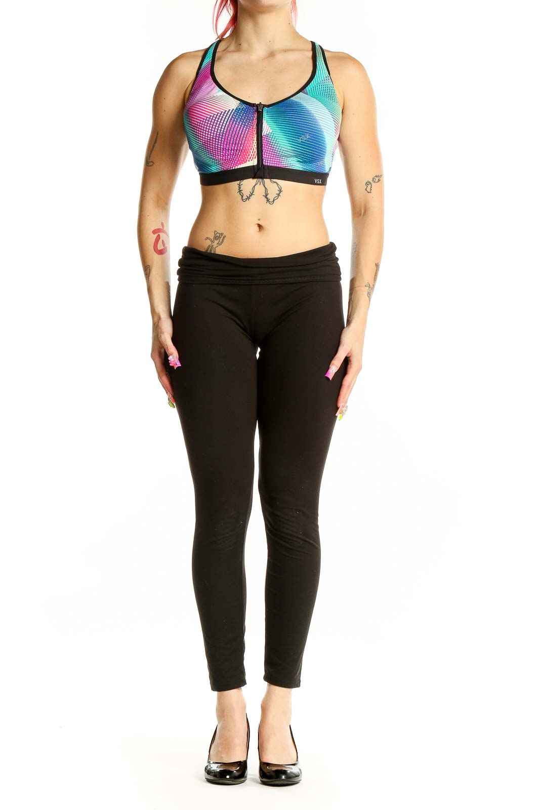 Multi Color Sports Top