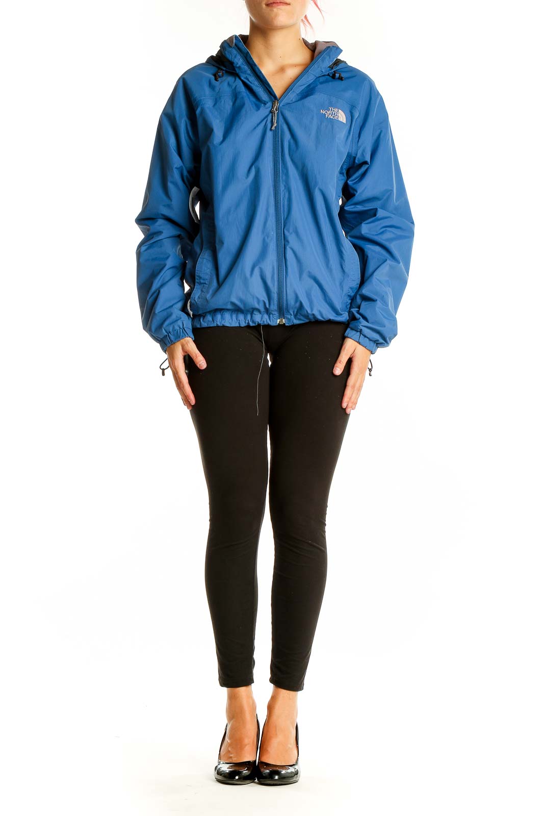 Blue Windbreaker Rain Wear Jacket