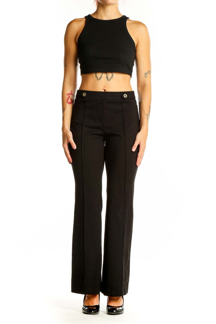 Black Bootcut Pants