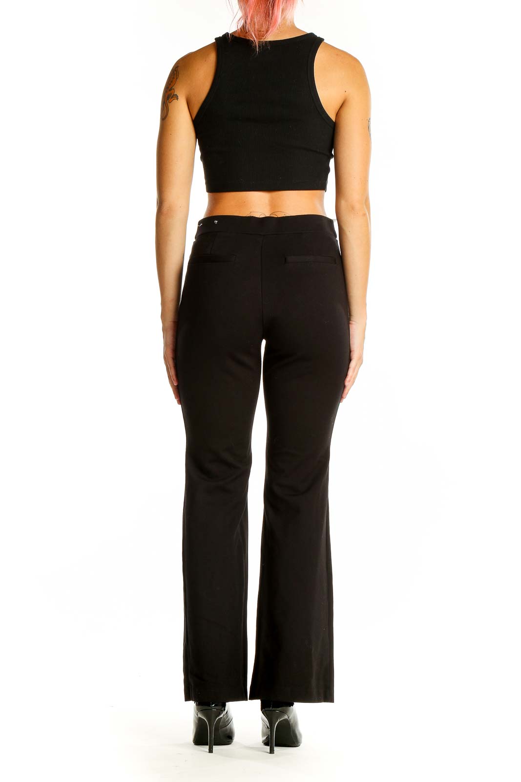 Black Bootcut Pants