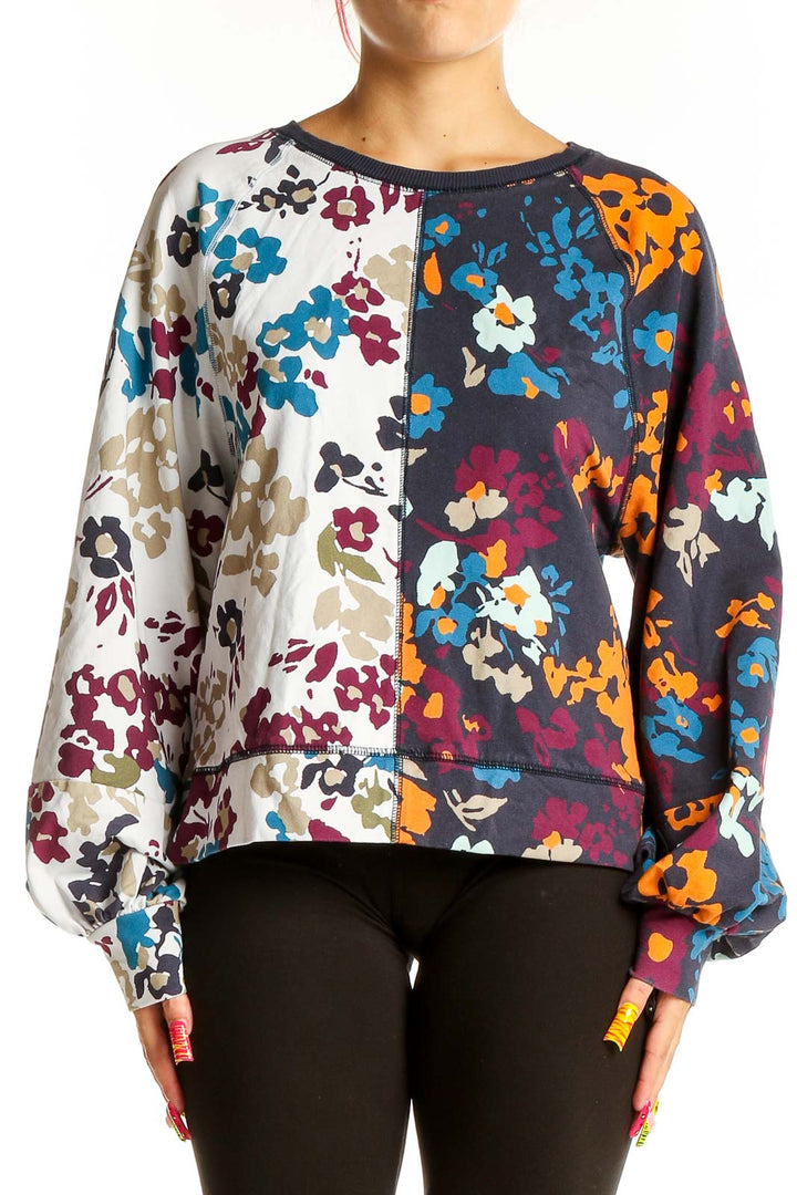 Multicolor Floral Sweatshirt