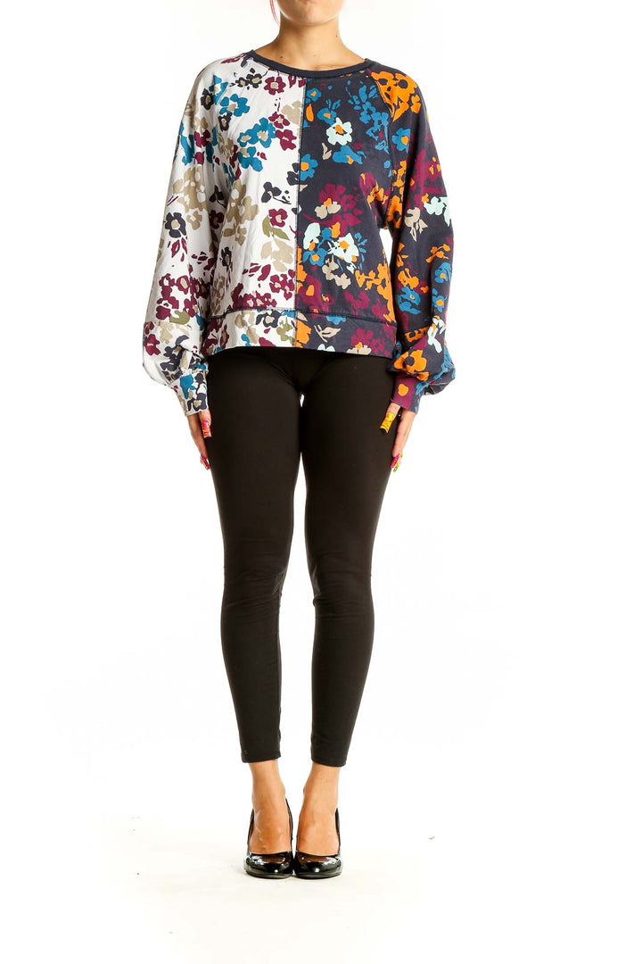 Multicolor Floral Sweatshirt