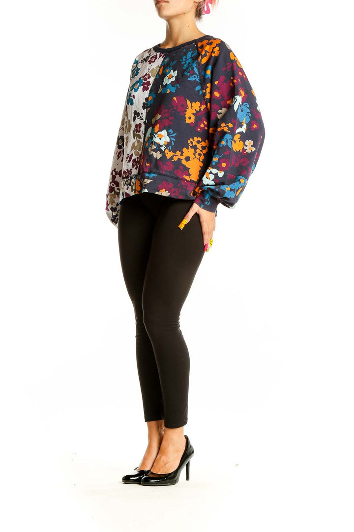 Multicolor Floral Sweatshirt