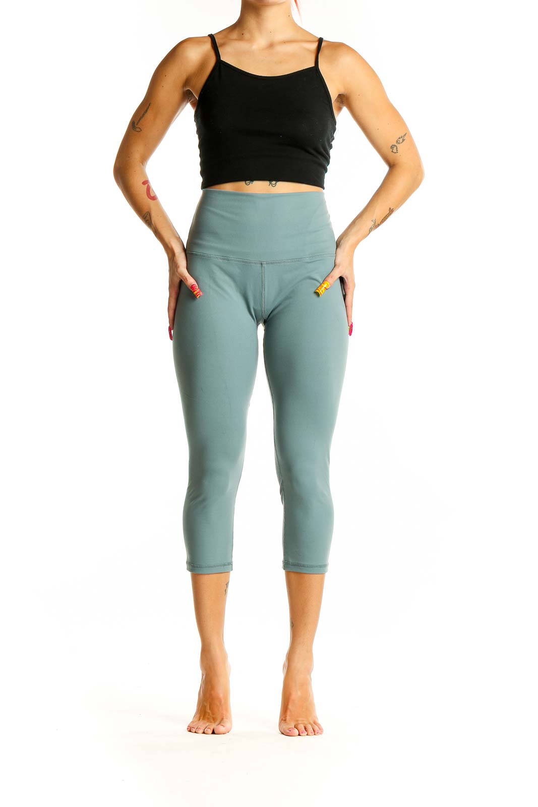 Green Activewear Leggings