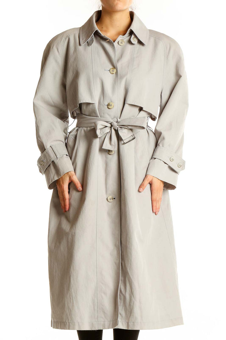 Beige Trench Coat