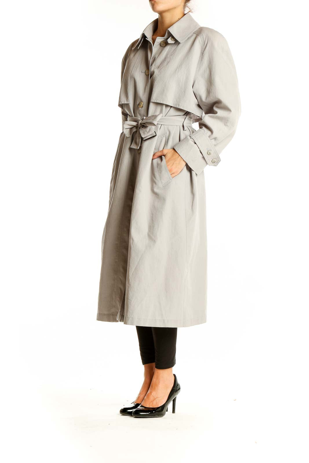 Beige Trench Coat