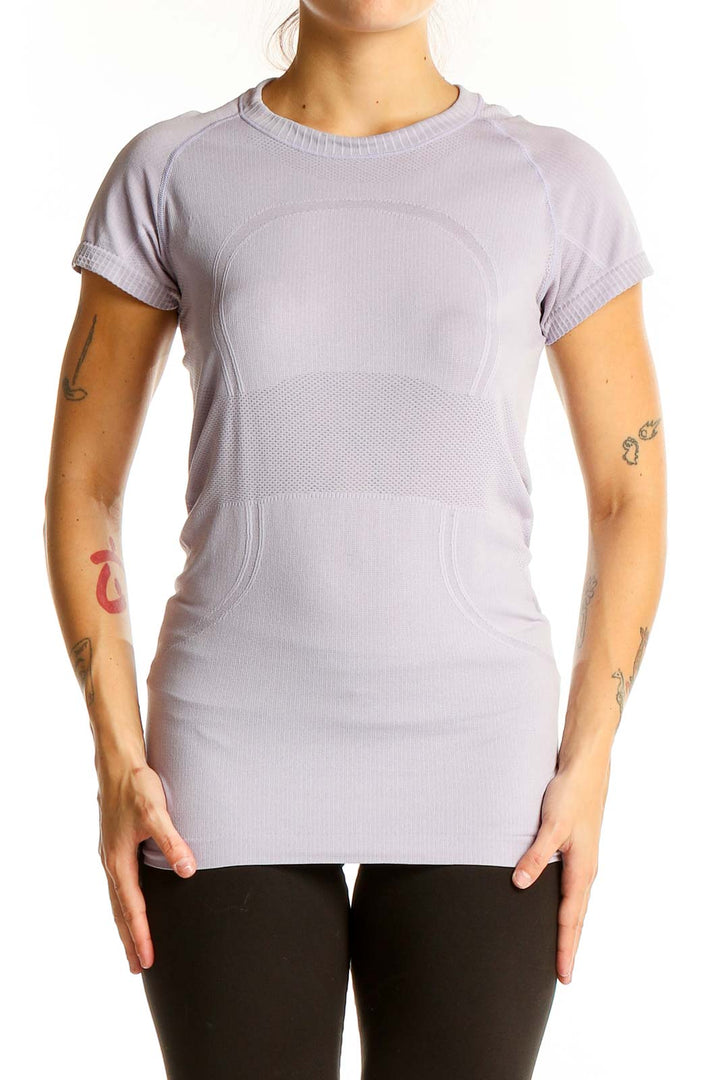 Light Purple Activewear Top