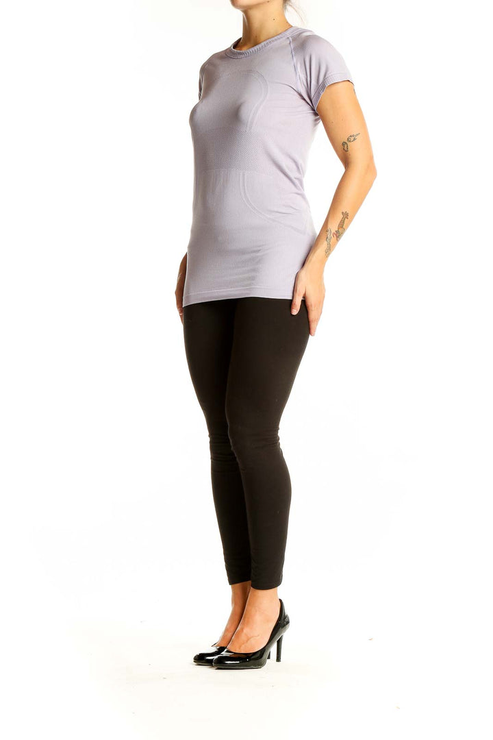 Light Purple Activewear Top