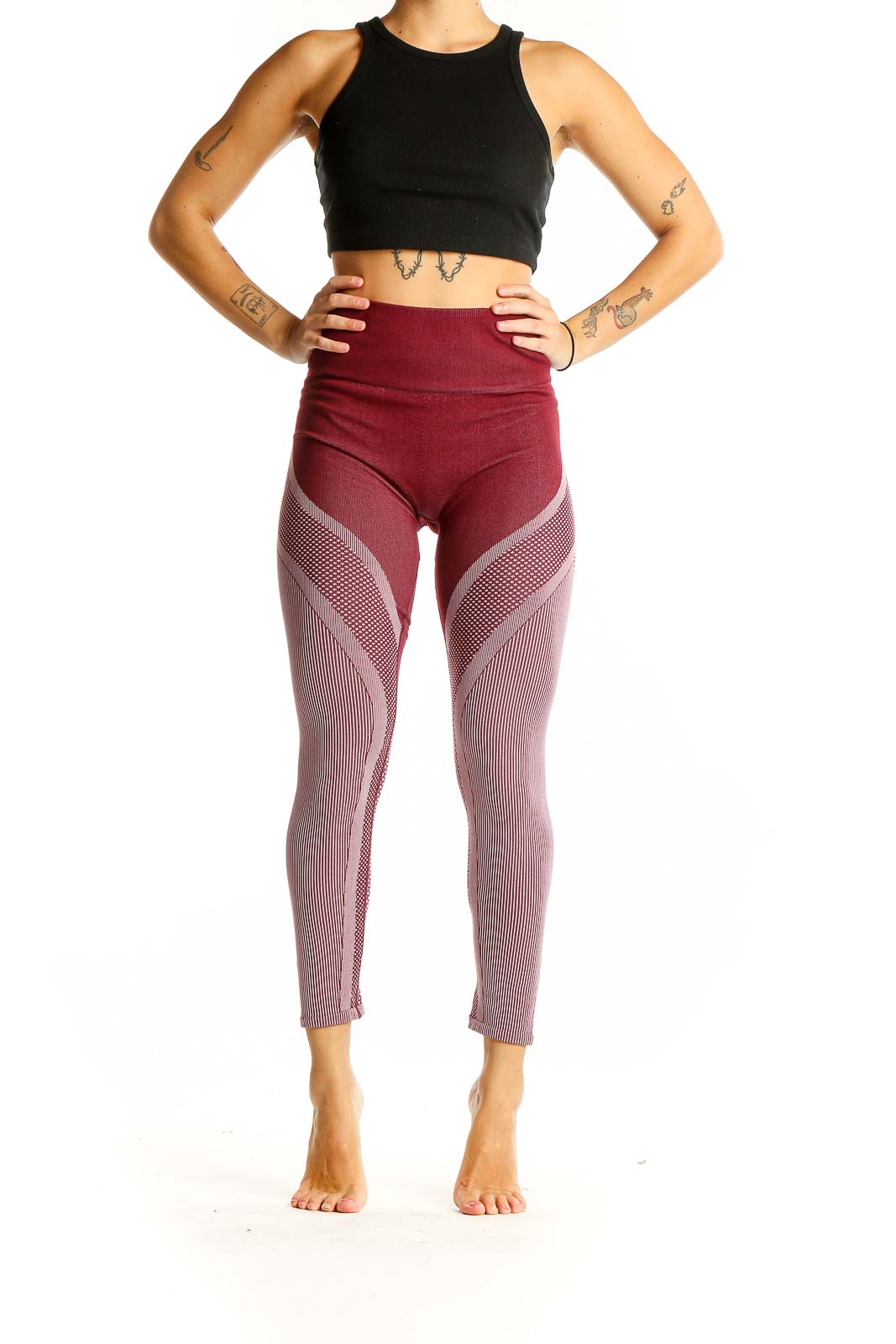 Magenta Activewear Leggings