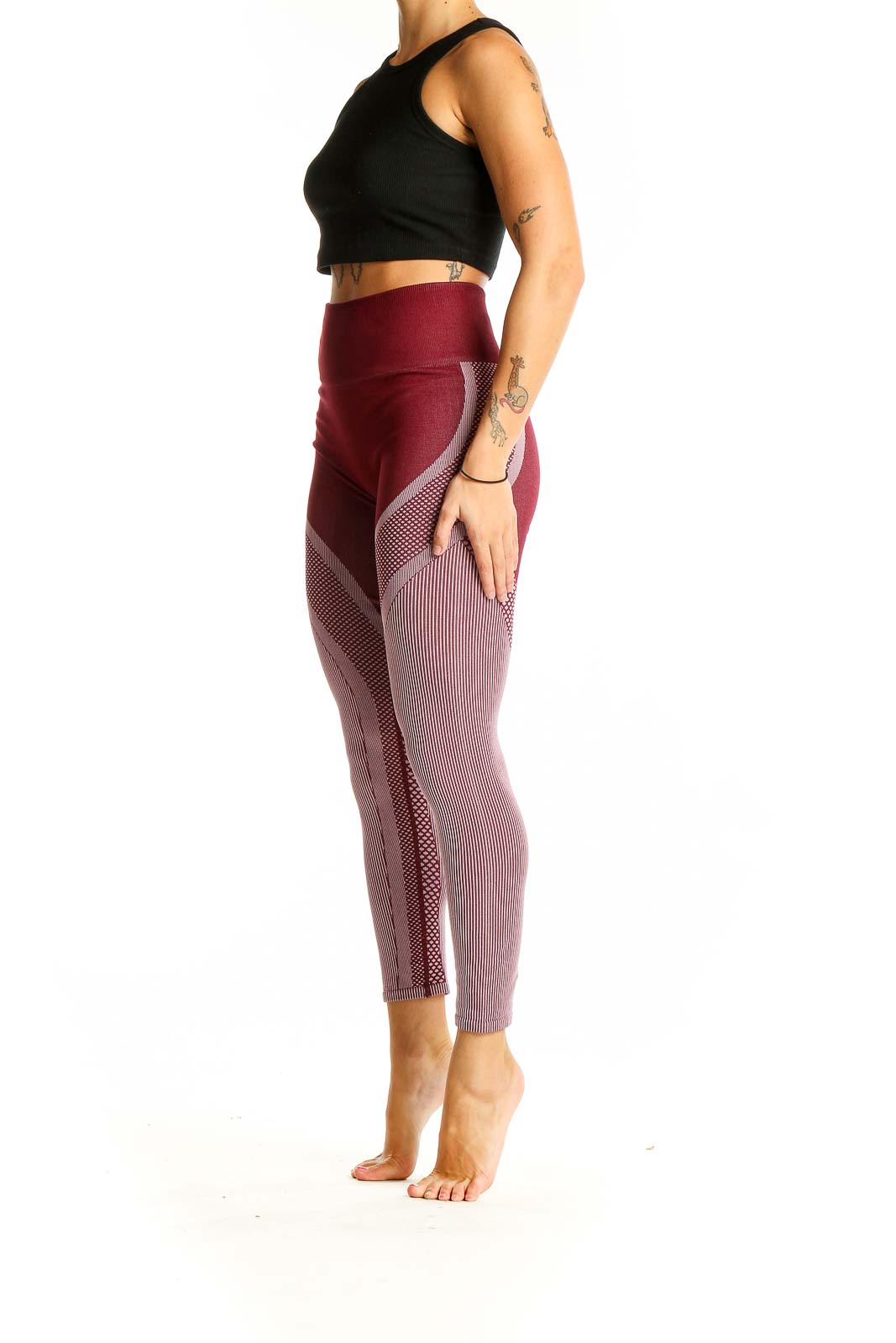 Magenta Activewear Leggings