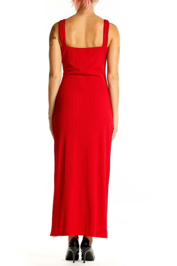 Red Cocktail Party Dress