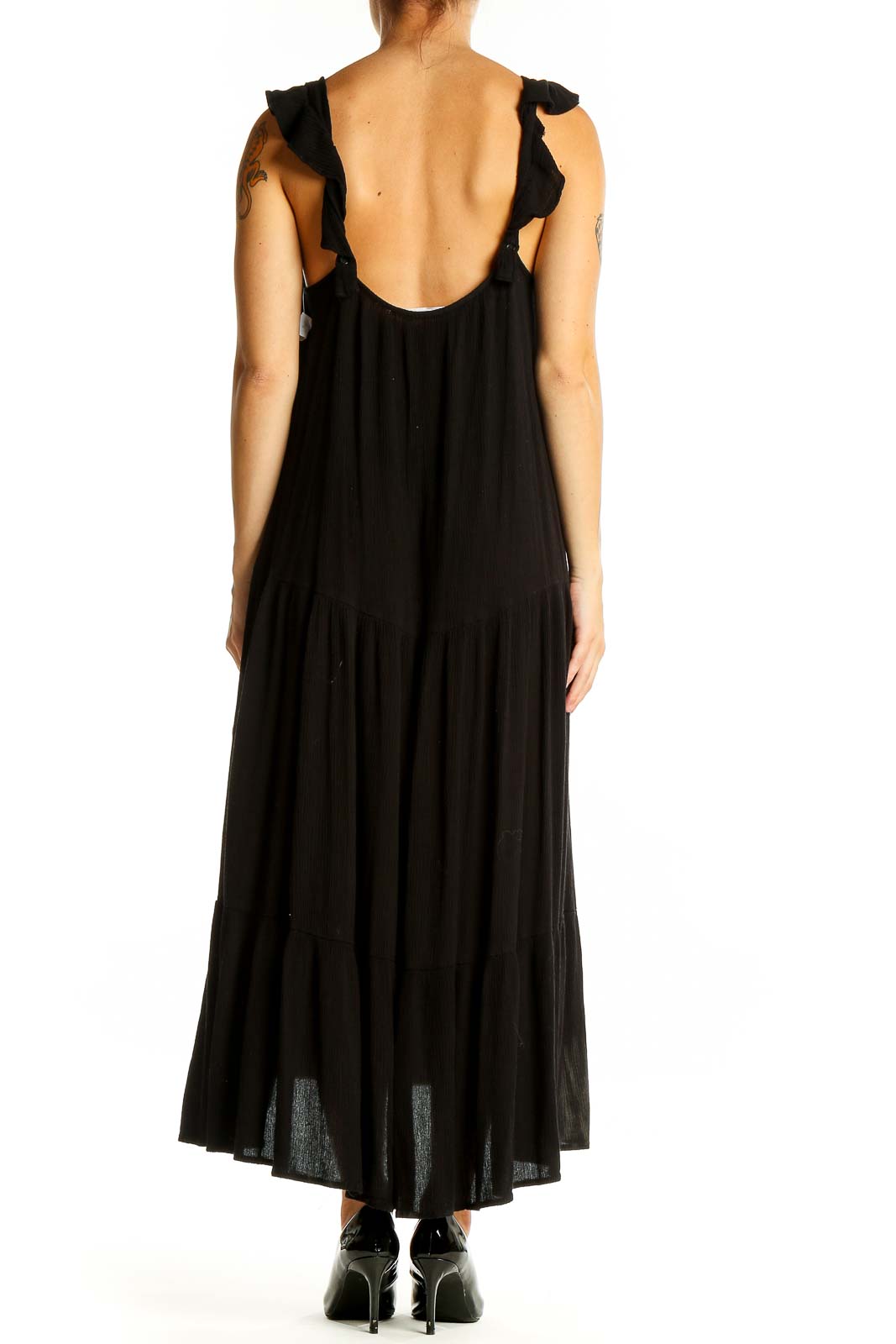 Black High Low Dress