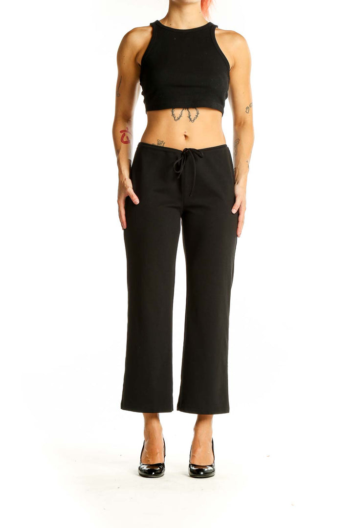 Black Drawstring Pants