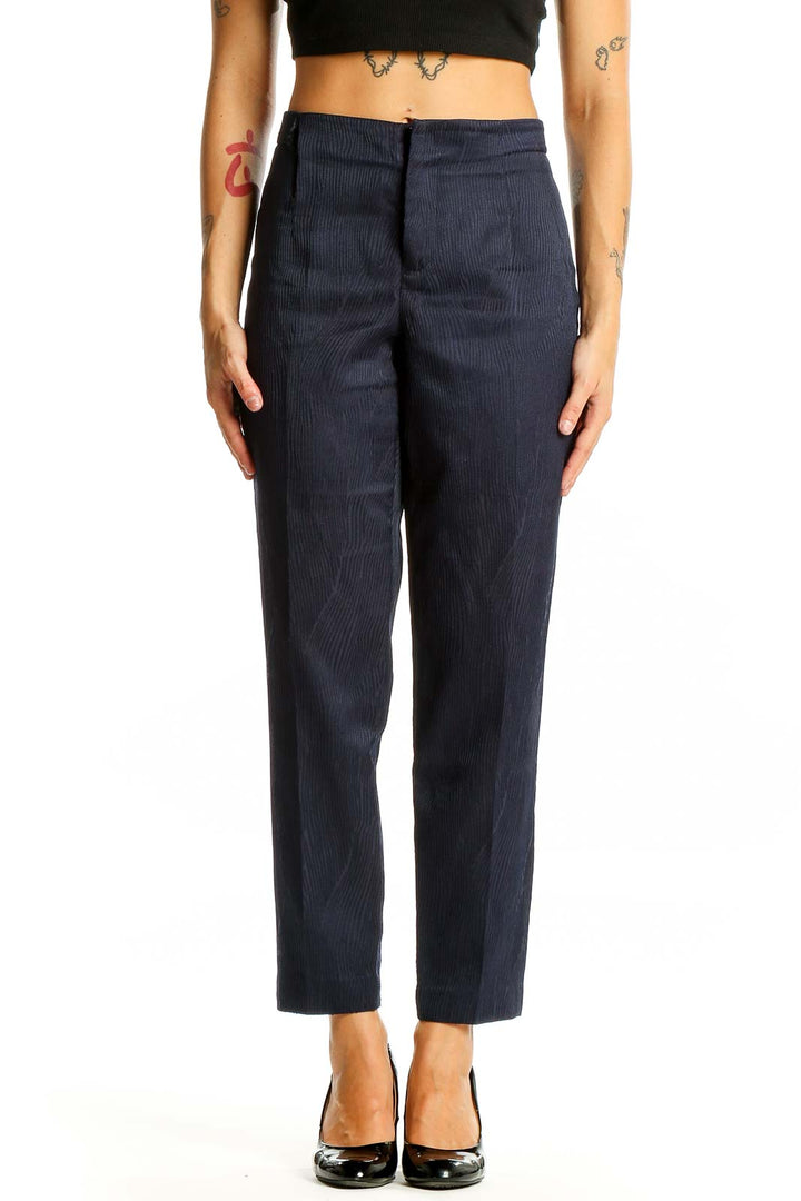 Blue Slim Fit Pants