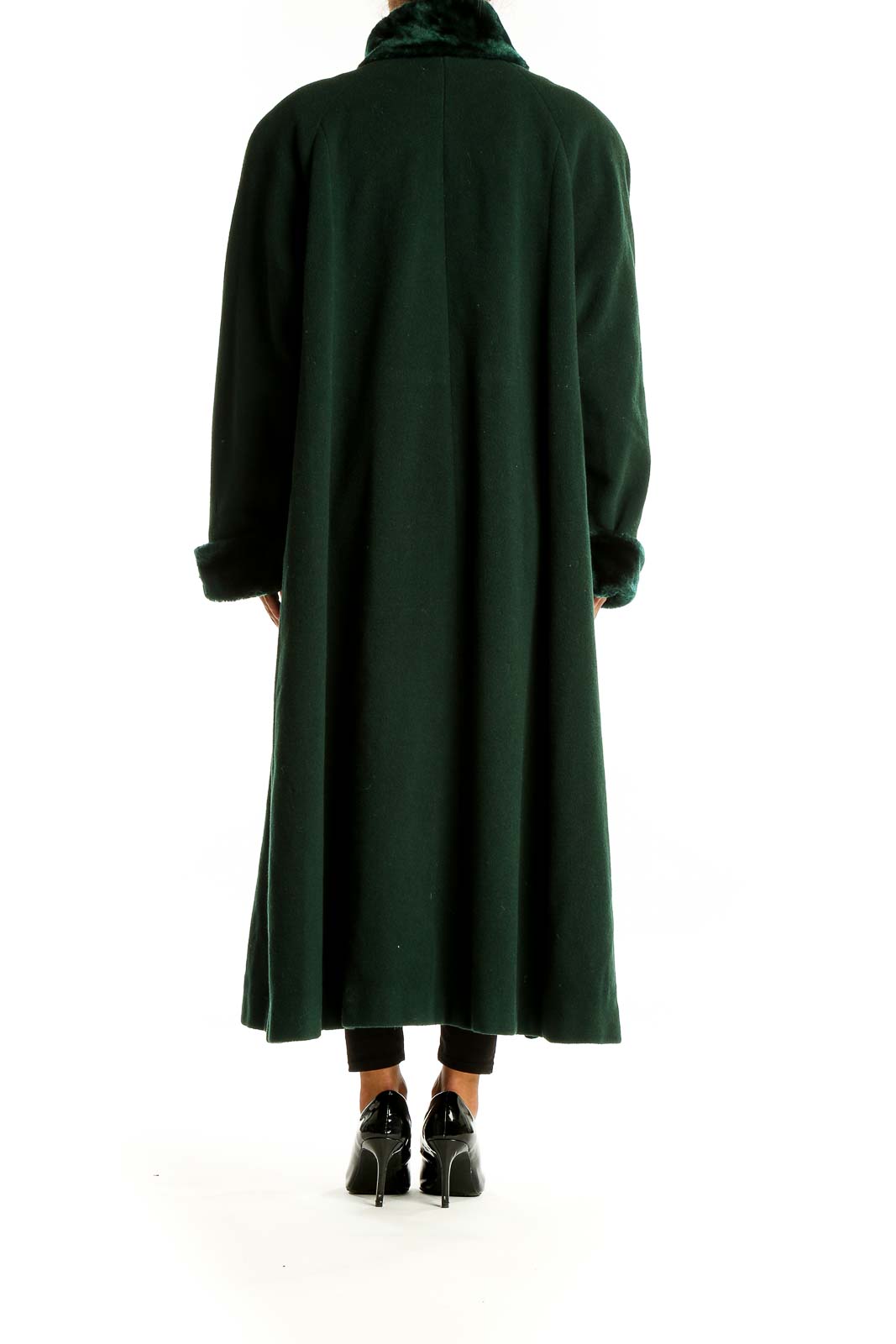 Green Vintage Wool  Coat