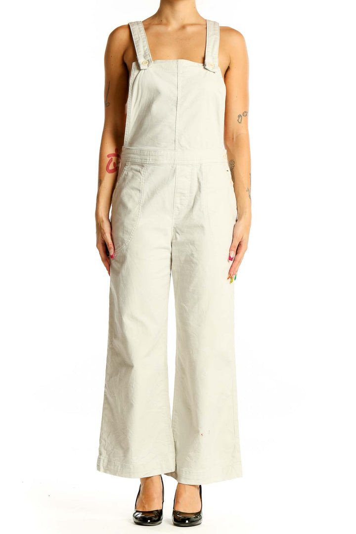 Beige Jumpsuit