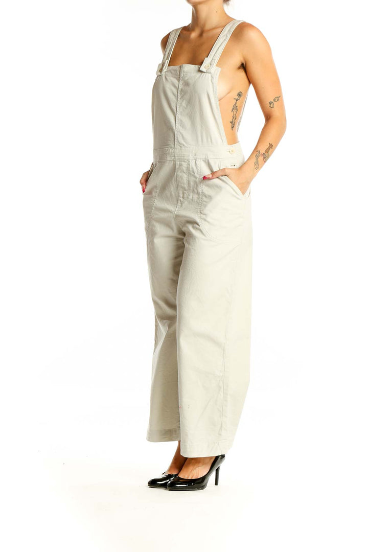 Beige Jumpsuit