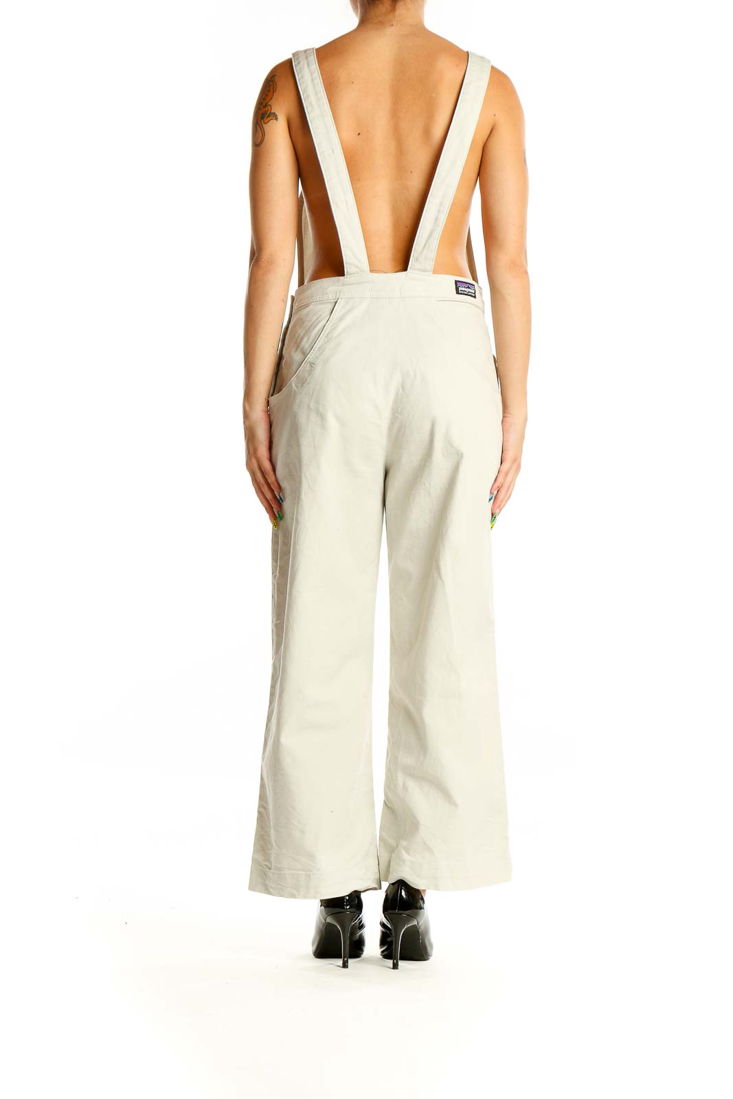 Beige Jumpsuit