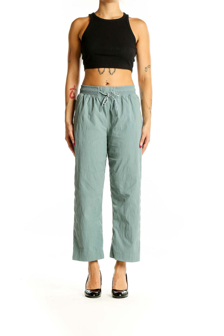 Green Drawstring Pants