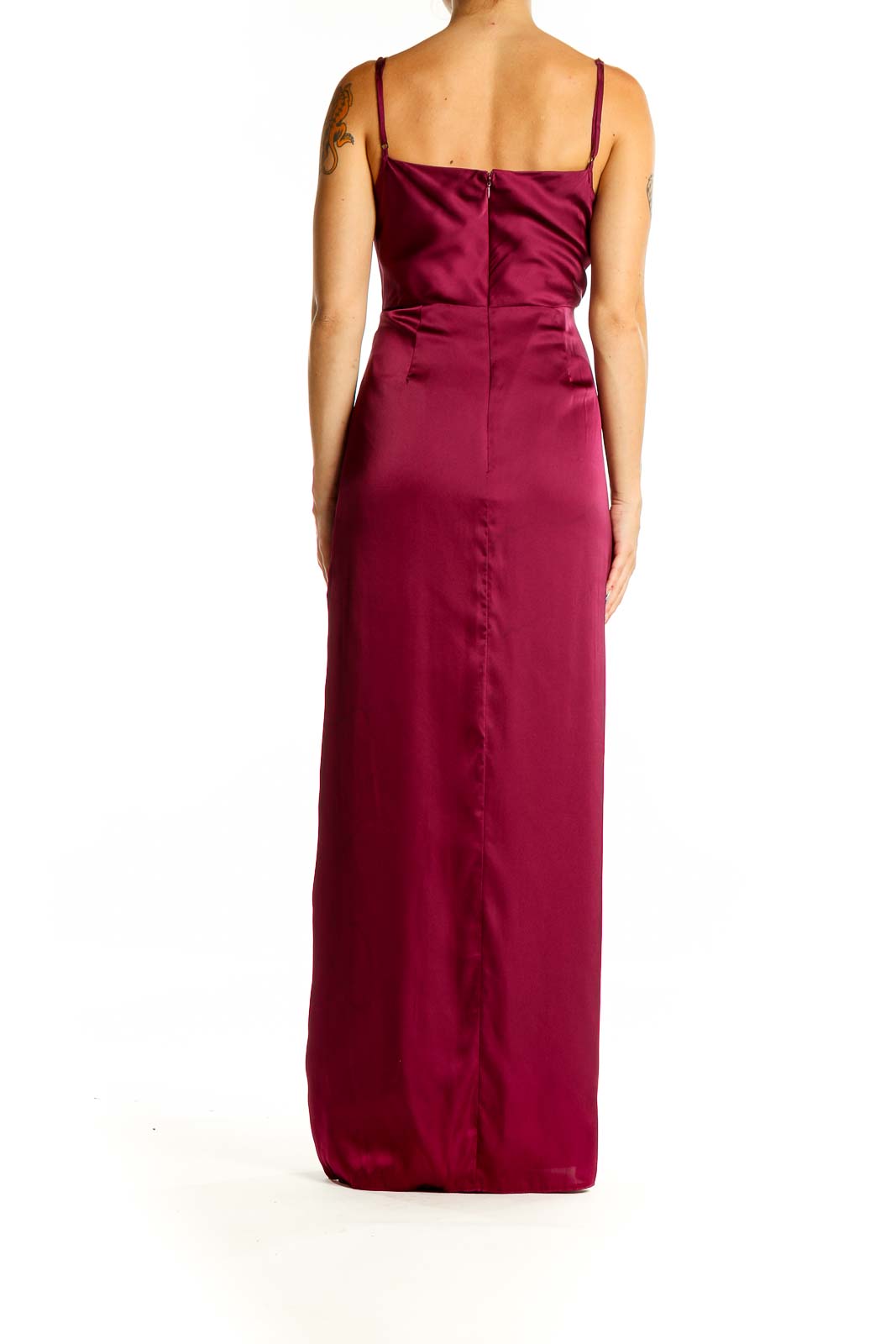 Red Cocktail Party Evening Dress