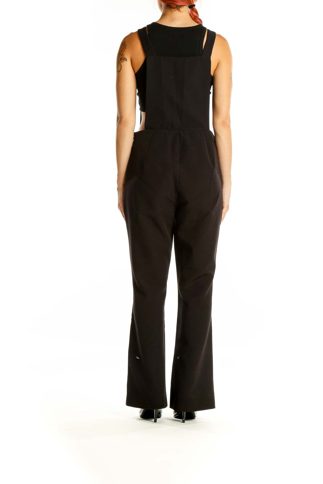 Black Overall Jumpsuit