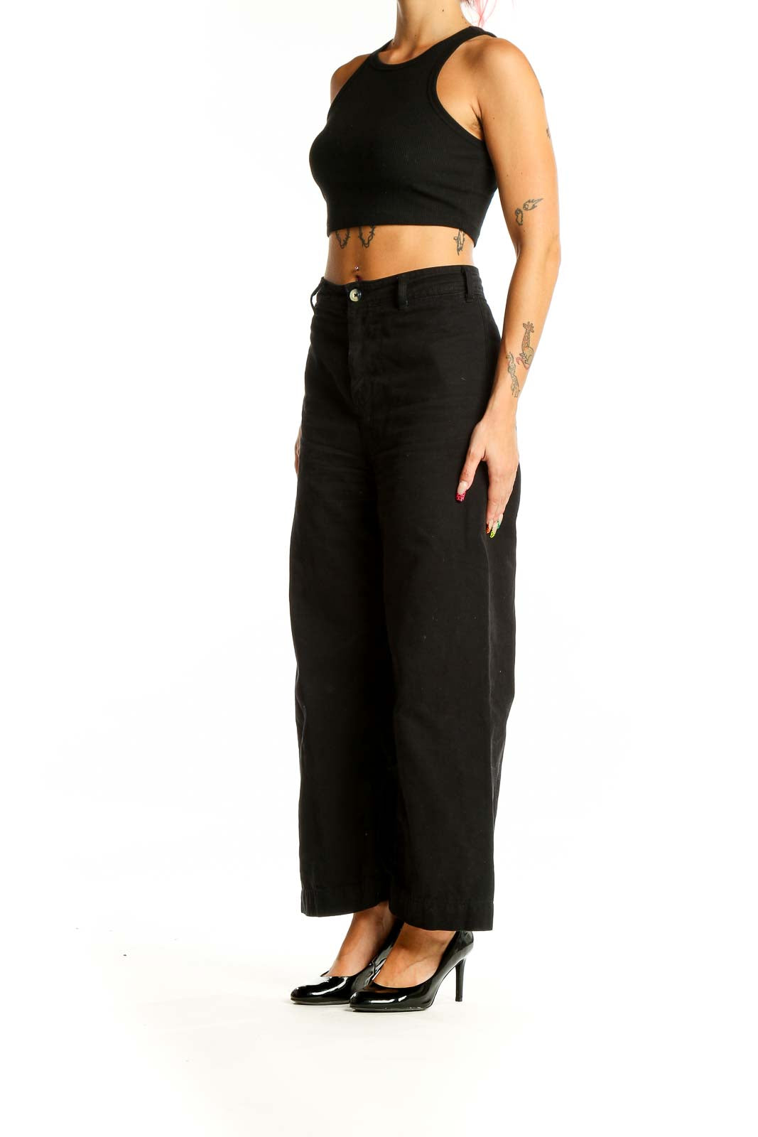 Black Wide Leg Pants