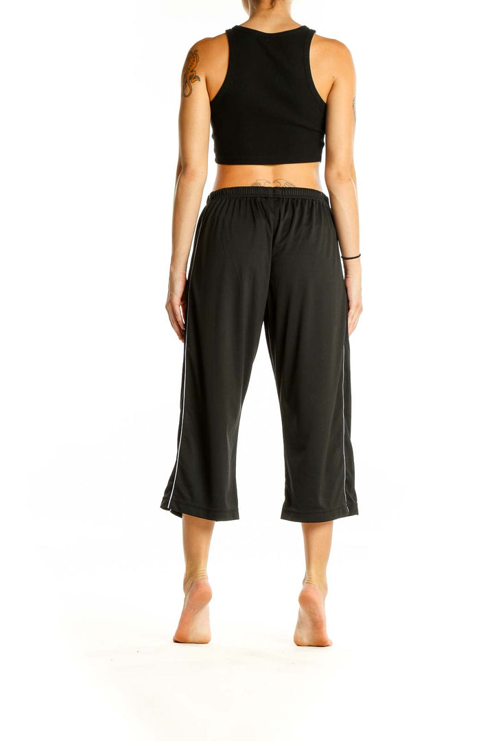 Black Activewear Capri Pants