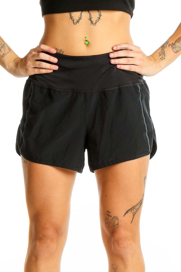 Black Activewear Shorts