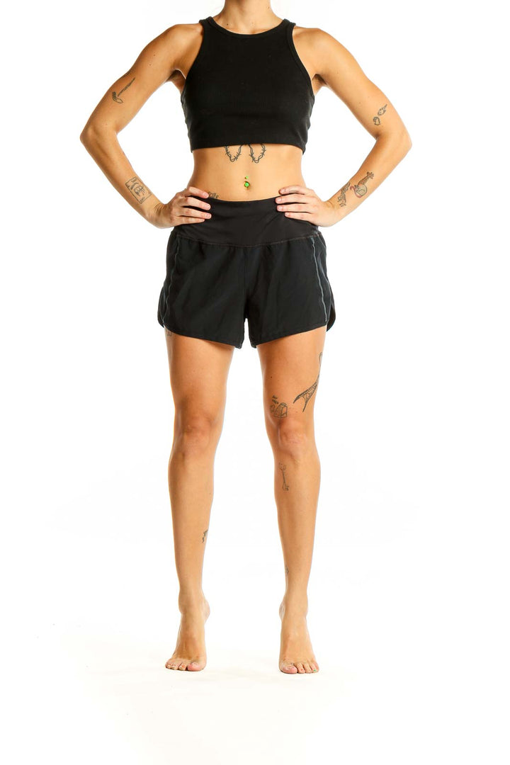 Black Activewear Shorts