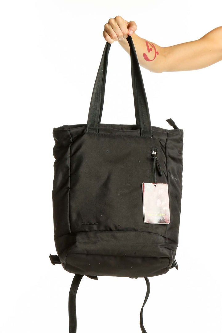 Black Anti Theft Bag