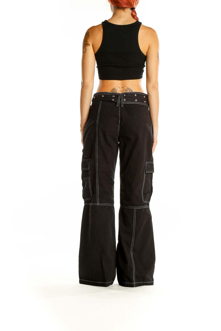 Black Y2K Pants