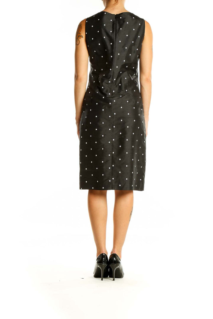 Black Polka Dot Mod Dress