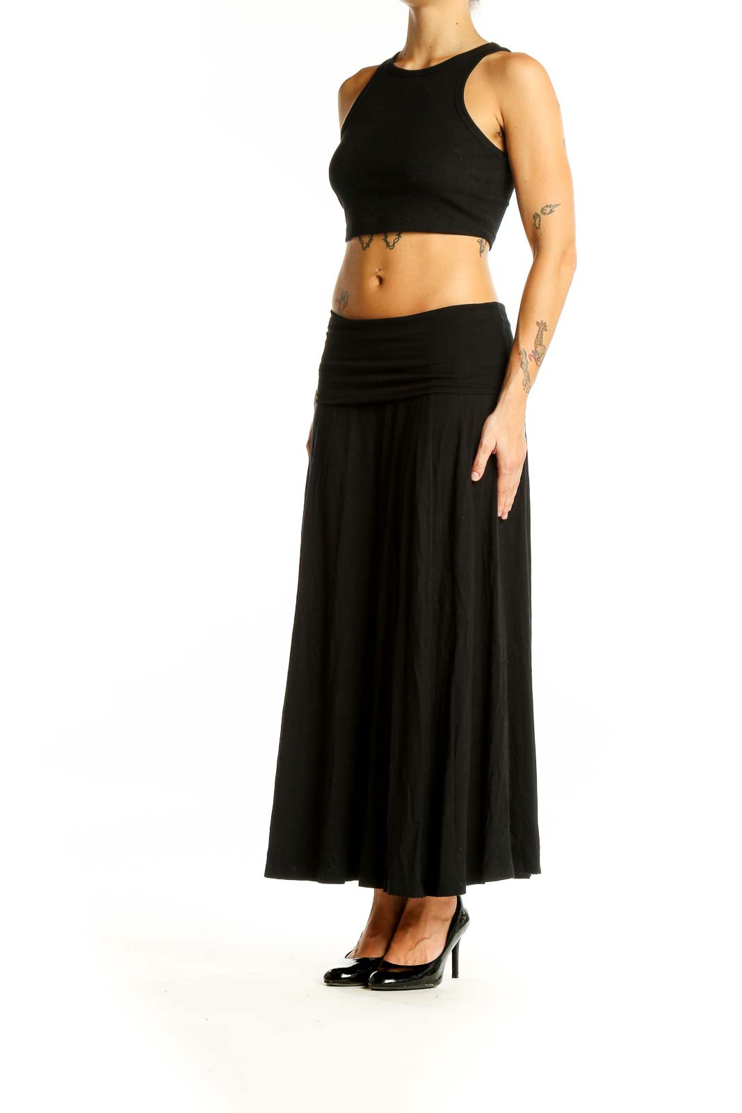 Black Maxi Skirt