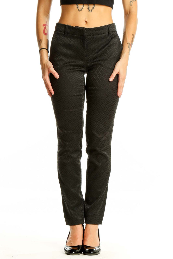 Black Slim Fit Pants