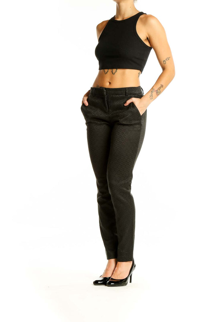 Black Slim Fit Pants