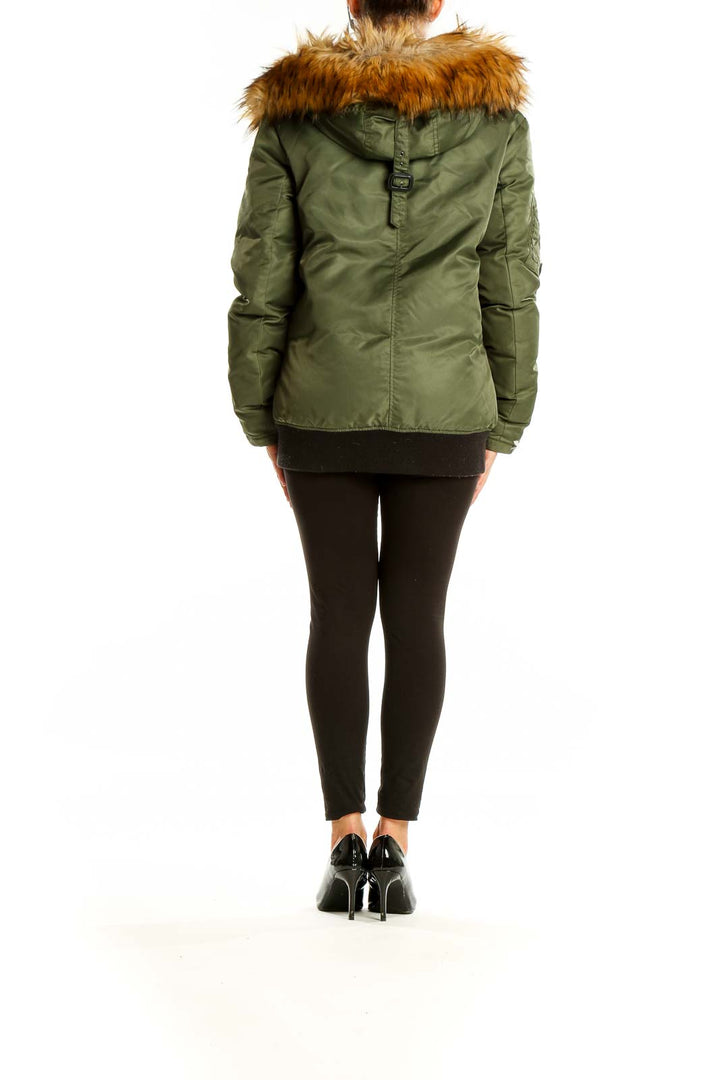 Green Puffer Jacket