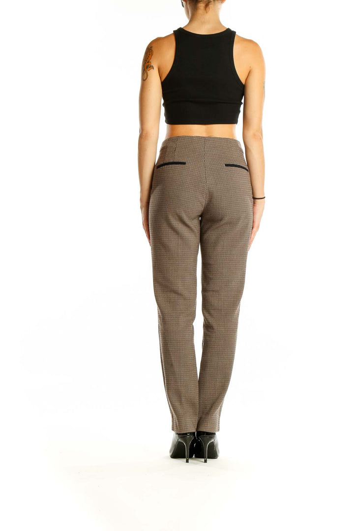 Brown Office Pants